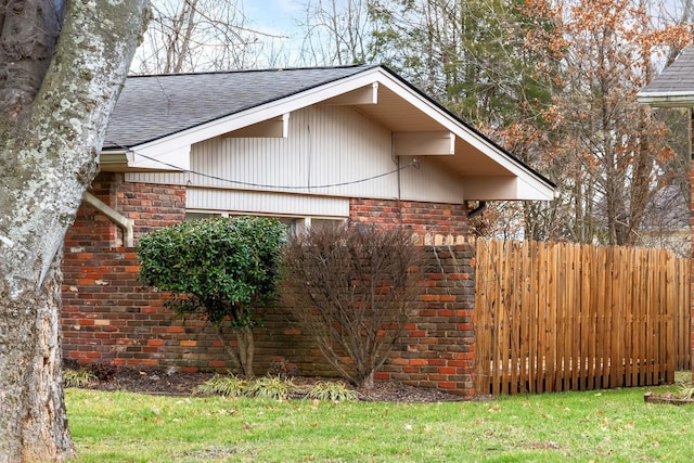 view of side of property