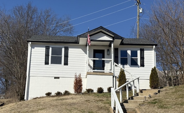 view of front of house