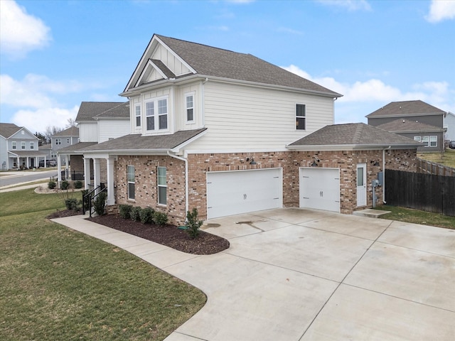 view of property exterior featuring a yard