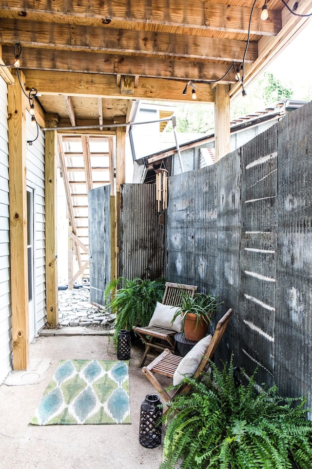 view of patio