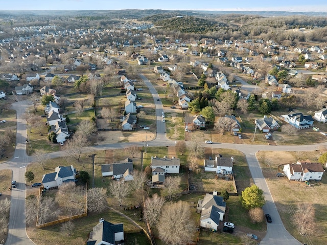 drone / aerial view