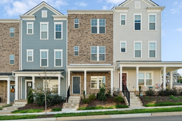 view of townhome / multi-family property