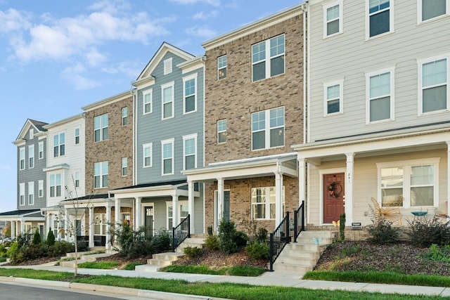 view of townhome / multi-family property