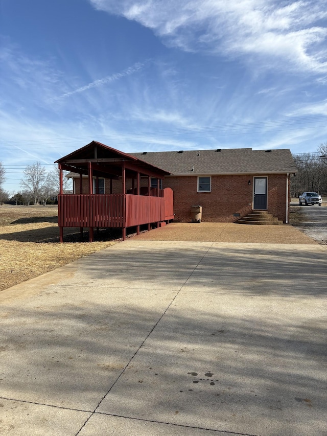 view of front of house