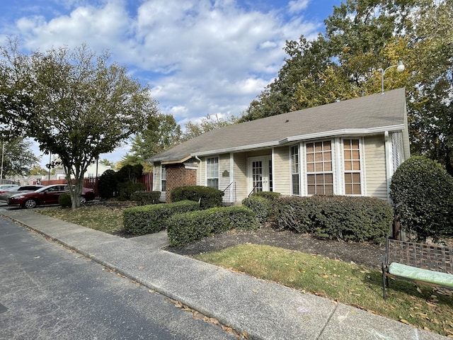 view of ranch-style house