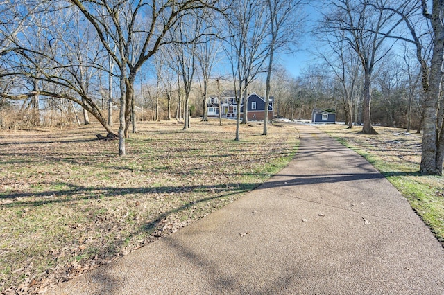 view of road