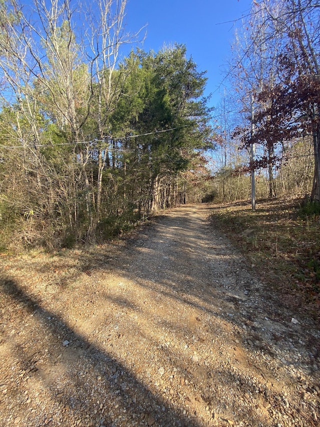 view of road