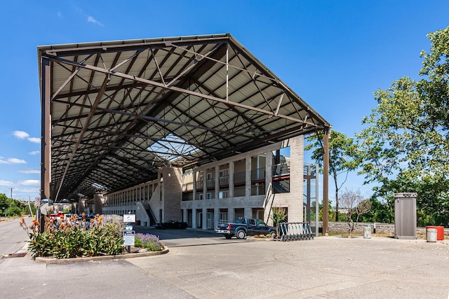 view of vehicle parking