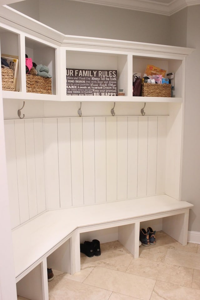 view of mudroom