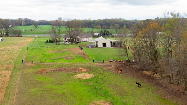 4888 Rock House Rd, Portland, TN 37148 - drone / aerial view with a rural view