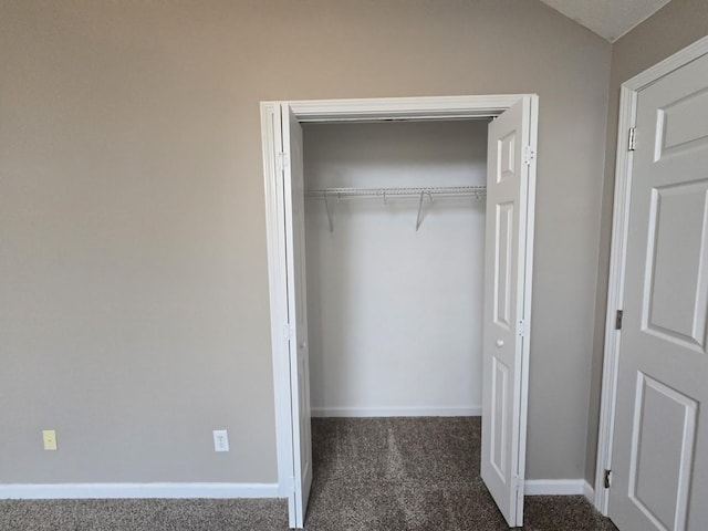 view of closet