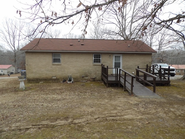 view of rear view of house