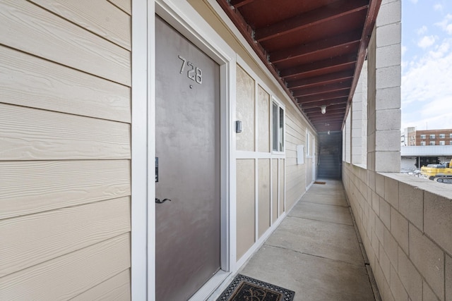 view of property entrance