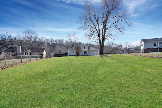 view of yard