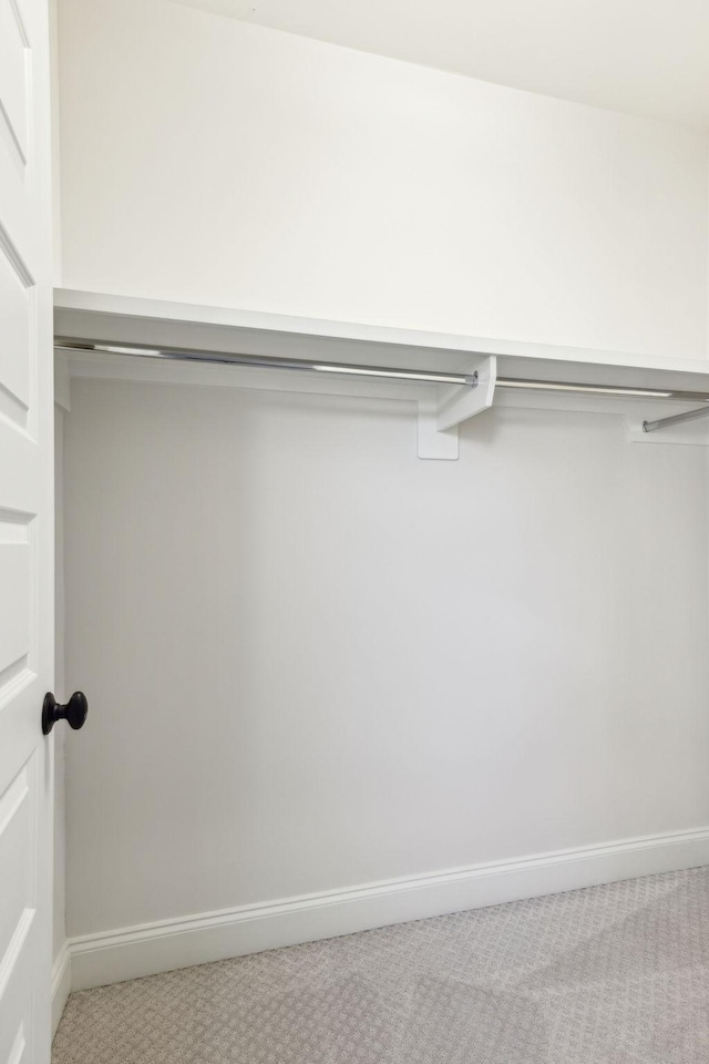 view of closet