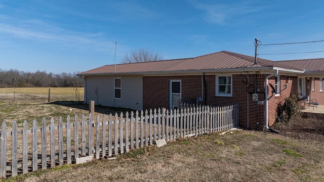 view of side of property