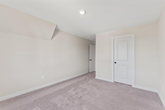 empty room with light carpet