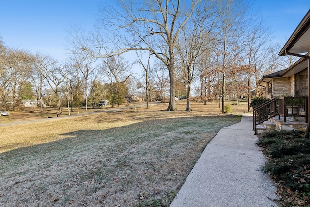 view of yard