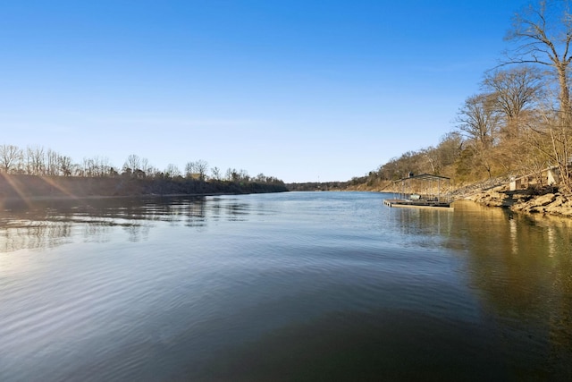 property view of water