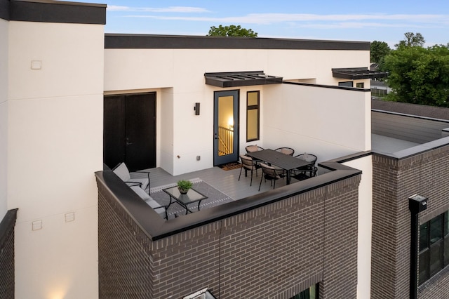 view of patio