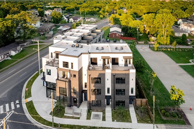aerial view