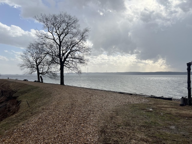 property view of water