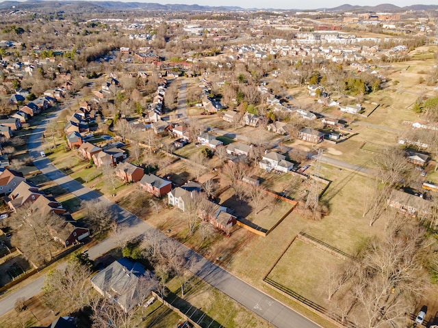 aerial view