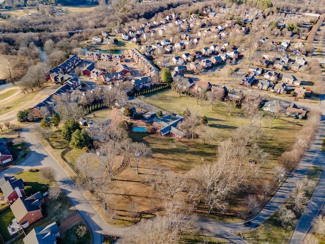 drone / aerial view