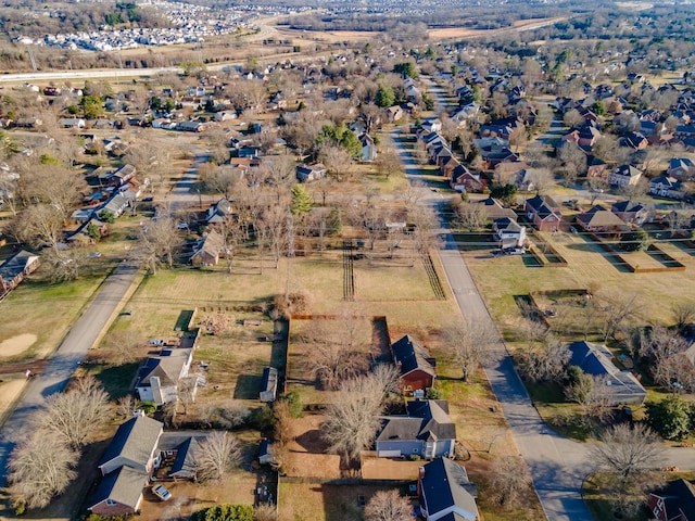 drone / aerial view