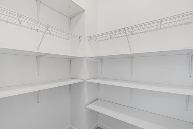 view of pantry