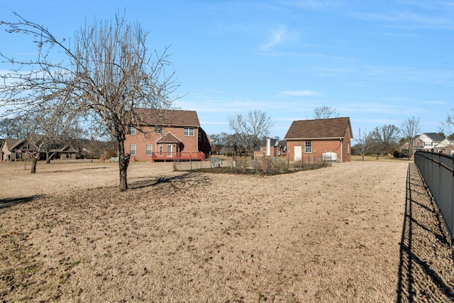 view of yard