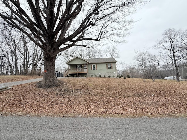 view of front of house