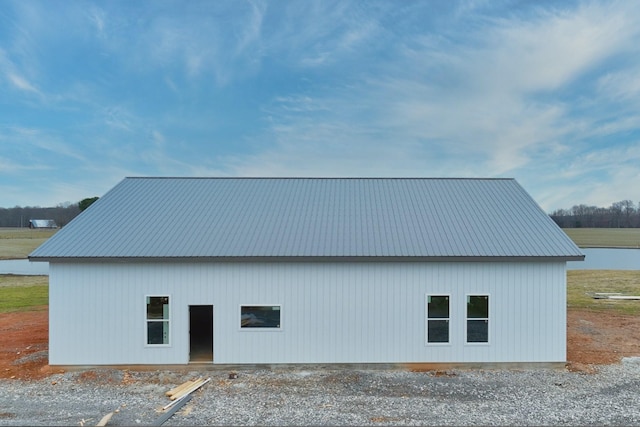 view of home's exterior