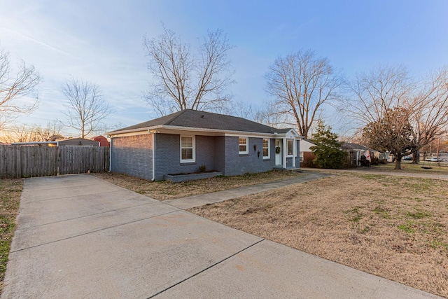 view of home's exterior featuring a yard