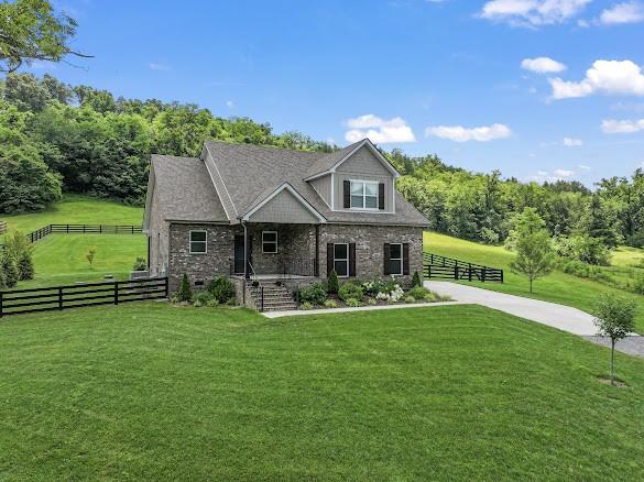 4612 Gossburg Rd, Beechgrove, TN 37018 - craftsman-style home with covered porch