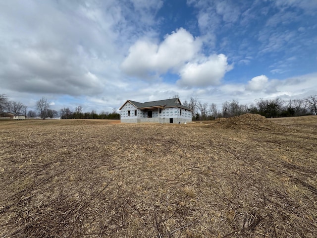 exterior space featuring a rural view