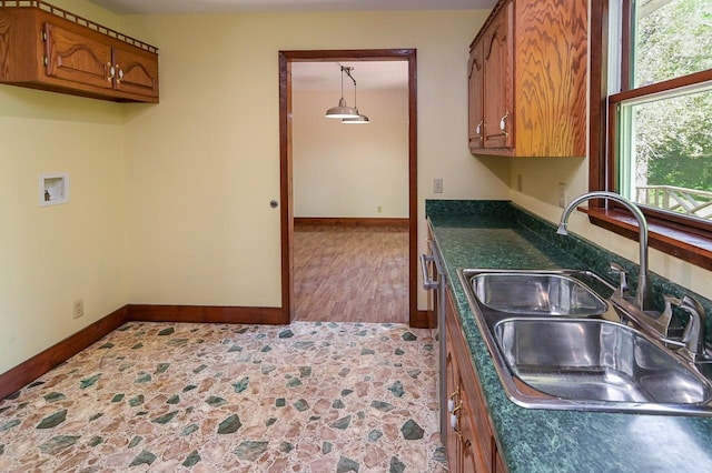 kitchen with sink