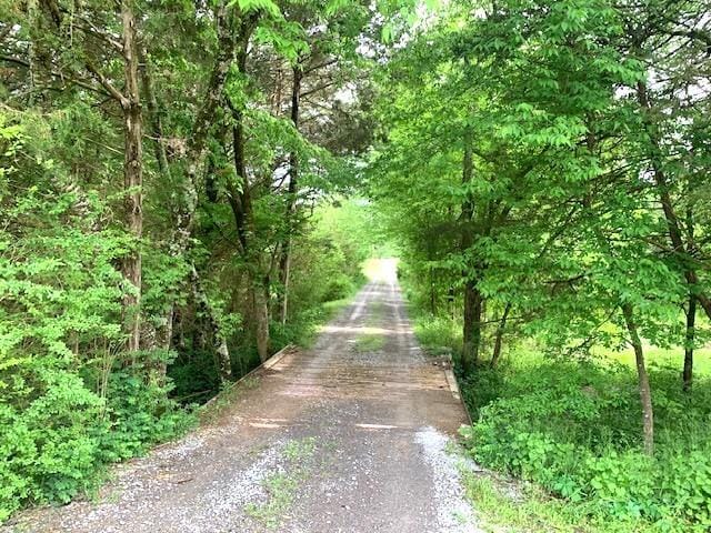 view of road