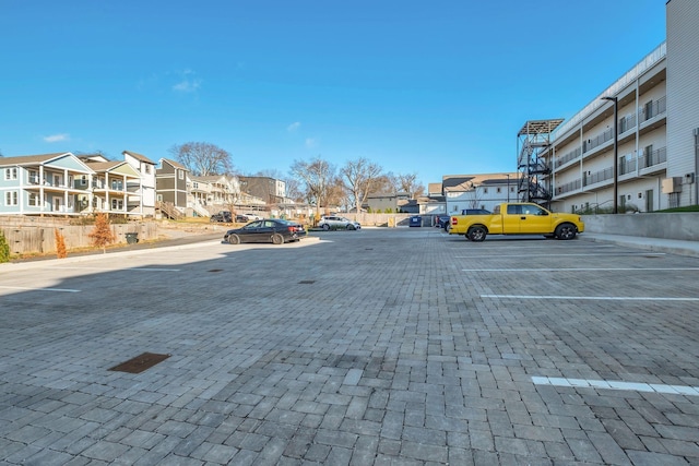 view of vehicle parking