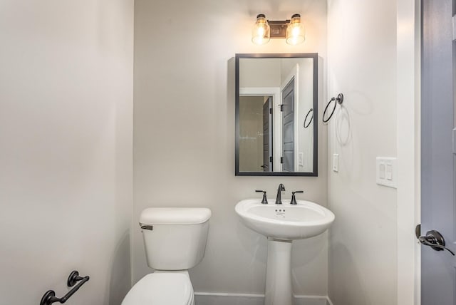 bathroom with toilet