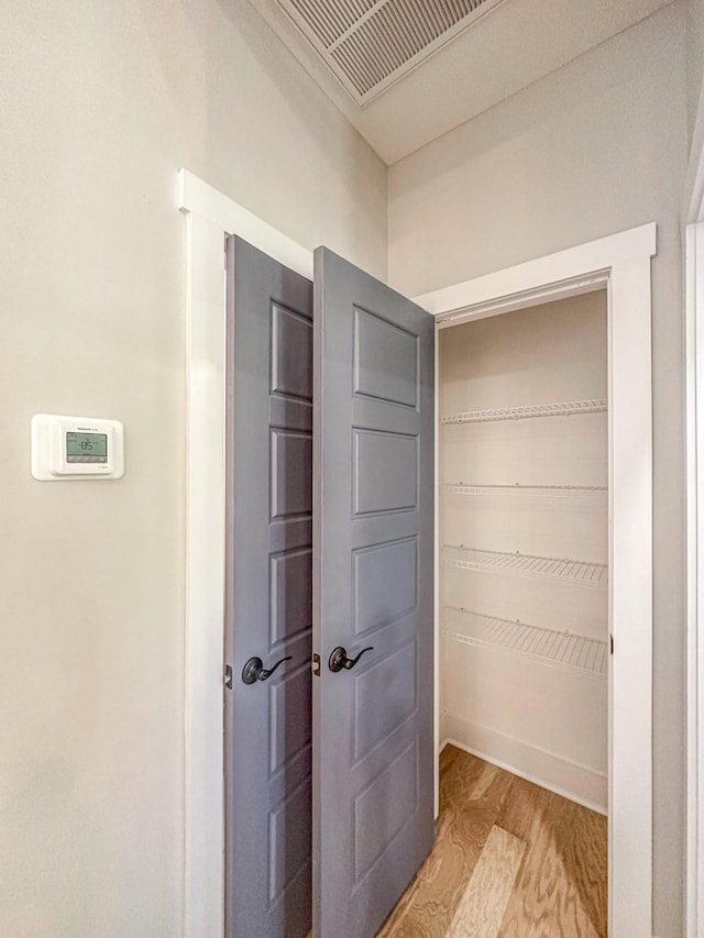 closet with visible vents