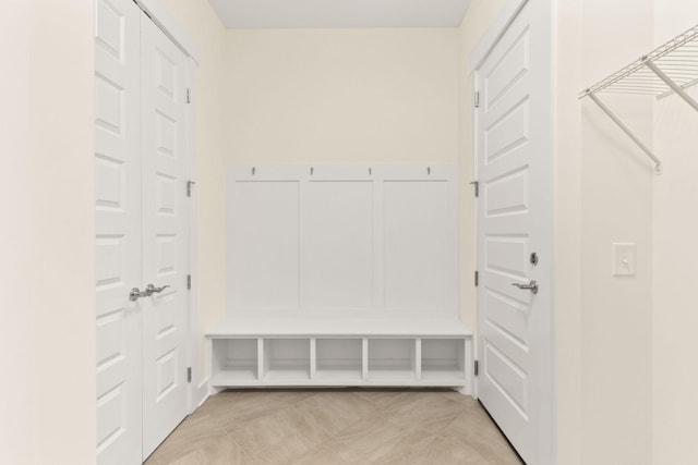 view of mudroom