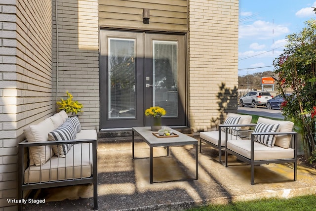 view of patio / terrace featuring outdoor lounge area