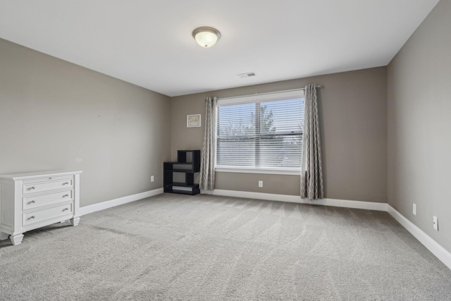 interior space with light colored carpet