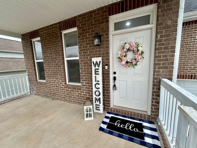 view of property entrance