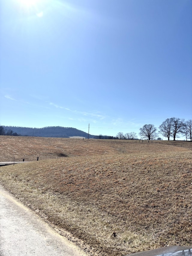 exterior space featuring a rural view