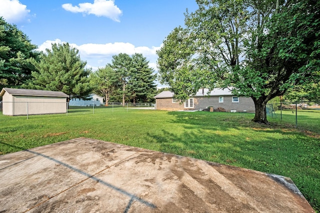 view of yard featuring a patio area