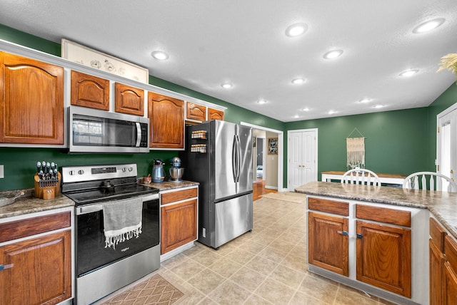 kitchen featuring appliances with stainless steel finishes