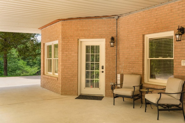 view of patio