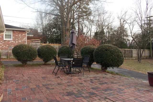 view of patio / terrace